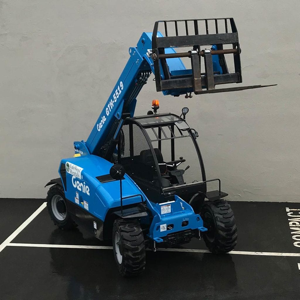 Genie Compact Reach Forklift Height Load